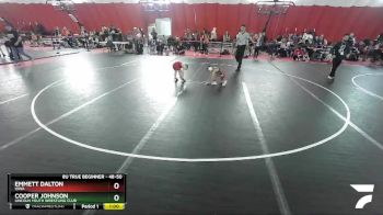 48-50 lbs Round 2 - Emmett Dalton, Iowa vs Cooper Johnson, Lincoln Youth Wrestling Club