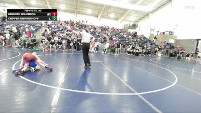 85 lbs Quarterfinal - Kenneth Wilkinson, JWC vs Chipper Brinkerhoff, Altamont Longhorns
