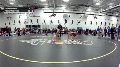 131 A 7th Place Match - Olivia Messerly, Campbellsville University vs Emily Medford, Grand Valley State University