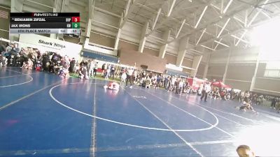 67 lbs 5th Place Match - Benjamin Zifzal, Suples vs Jax Irons, King Wrestling