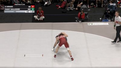 165 lbs Semis & 3rd Wb (16 Team) - Paddy Gallagher, Ohio State vs LJ Araujo, Nebraska