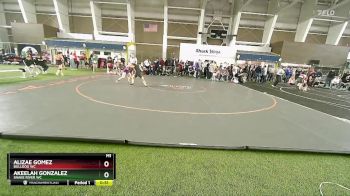 110 lbs Cons. Round 3 - Alizae Gomez, Bulldog WC vs Akeelah Gonzalez, Snake River WC