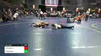 90 lbs Consy 1 - Jake Kroope, Emmaus vs Westen Bromley, Slippery Rock