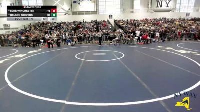 70 lbs Cons. Round 4 - Luke Winchester, Falconer Youth Wrestling vs Nelson Stevens, Club Not Listed