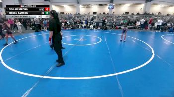 70 lbs Cons. Round 2 - Deklan Strong, Ranger 47 Wrestling Club vs Mason Campos, Dumas Wrestling