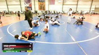 68 lbs Rd# 6- 9:00am Saturday Final Pool - Nixon Herrera, Cali Red vs Jaxon Holtz, Terps Xtreme