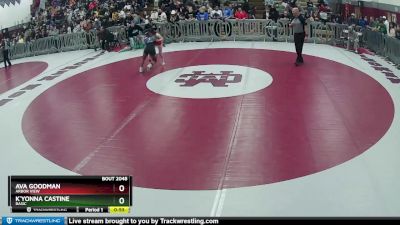 100 lbs Cons. Semi - Ava Goodman, Arbor View vs K`yonna Castine, Basic