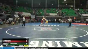 160 lbs Quarterfinal - Bentley Chandler, Piedmont vs Zane Cash, Pleasant Valley