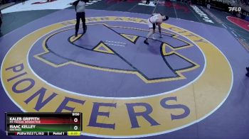 Cons. Semi - Kaleb Griffith, Mt. Michael Benedictine vs Isaac Kelley, Hastings