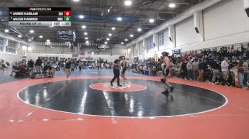 165 lbs Round Of 16 - James Haslam, Xavier vs Jacob Hadden, New Milford