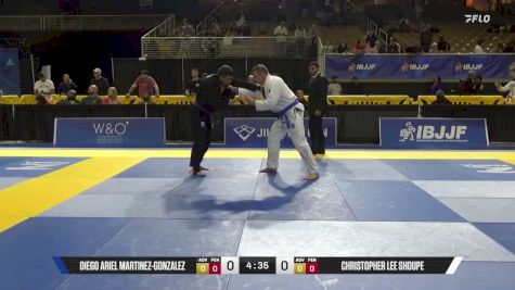 Christopher Lee Shoupe vs Diego Ariel Martinez-Gonzalez 2026 Pan Jiu Jitsu IBJJF Championship