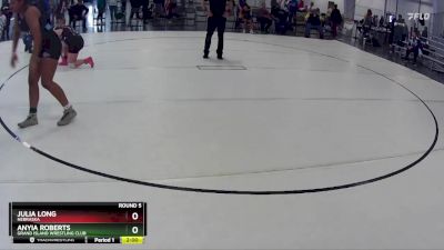 158 lbs Round 5 - Julia Long, Nebraska vs Anyia Roberts, Grand Island Wrestling Club