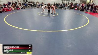 130 lbs Cons. Round 2 - Saidie Long, Berthoud vs Brietta Sherwood, Regis Jesuit