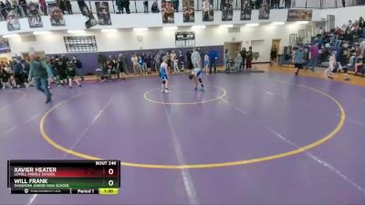 77 lbs Cons. Semi - Will Frank, Shoshoni Junior High School vs Xavier Heater, Lovell Middle School