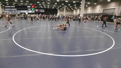 132 lbs Cons. Rd Of 16 - Joseph Heigel, Florida vs Logan Eads, Open Mats Wrestling Club