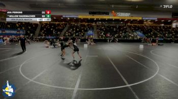 135 lbs 9th Place Match - Willow Rademacher, Basehor-Linwood HS vs Ava Perkins, South Tama