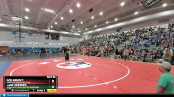 105 lbs Champ. Round 1 - Ace Arnold, Saratoga Wrestling Club vs Lane Huether, Moorcroft Mat Masters Wrestling Club