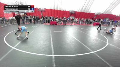 74 lbs Cons. Semi - Nickson Petri, Hartford Wrestling Club vs Tristan Morin, Wisconsin