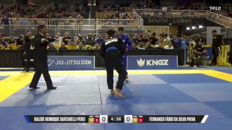 Fernando Fábio Da Silva Paiva vs Kalebe Henrique Sartarelli Perei 2025 Pan Jiu Jitsu IBJJF Championship