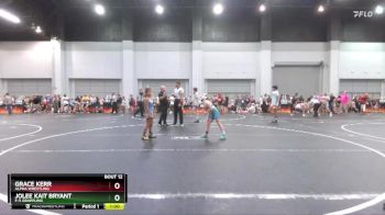 55/60 Quarterfinal - Jolee Kait Bryant, F-5 Grappling vs Grace Kerr, Alpha Wrestling