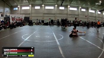 84 lbs Round 4 (10 Team) - Bryce Donahue, DWA vs Kanoa Saferite, NOVA WC