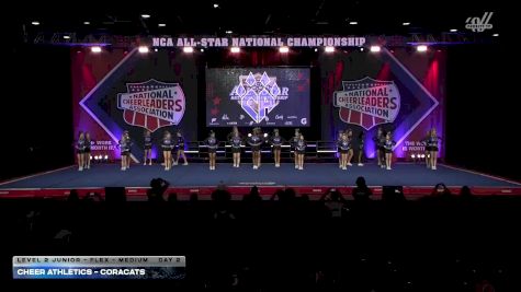 Cheer Athletics - CoraCats [2026 L2 Junior - Flex - Medium Day 2] 2026 NCA All-Star National Championship