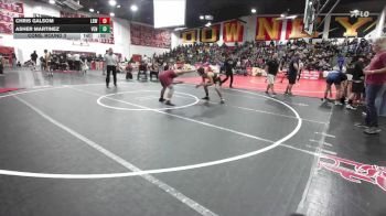 138 lbs Cons. Round 3 - Asher Martinez, Ventura vs Chris Galsom, Long Beach Wilson