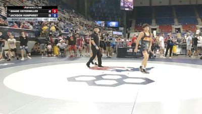 144 lbs Quarters - Shane Ostermiller, Alaska vs Jackson Humphrey, California