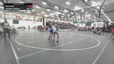 126 lbs Quarterfinal - Max Rowe, Lafayette Lancers vs Holden Townsley, Millard West
