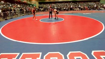 132 lbs Round Of 32 - Ezra Clemens, Fruitland vs Sebastian Macedo, Lemoore