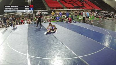 145 lbs Jayden Martinez, Washington 1 HS Boys vs Braydon Naeole, Hawaii 2 HS Boys
