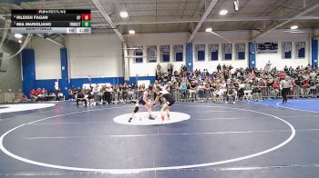 132 lbs Semifinal - Rileigh Fagan, Bristol-Plymouth vs Mia Marigliano, Franklin County