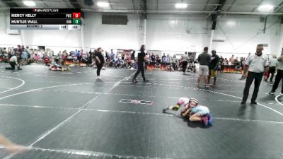 40/43 Round 2 - Mercy Kelly, Patriots Wrestling Club-Dothan vs Huntlie Wall, Unaffiliated