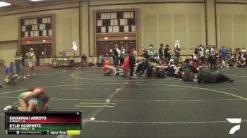 118 lbs Round 1 (4 Team) - Kylie Gudewitz, Elite NJ Purple vs Savannah Arroyo, K-Select