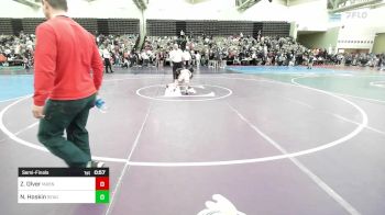 77-J lbs Semifinal - Zavier Olver, Mat Assassins vs Nicholas Hoskin, Seagull Wrestling Club