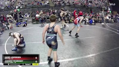 130 lbs Quarterfinals (8 Team) - Andrew McGrosky, Kansas Cobra vs James Jespersen, Team USA