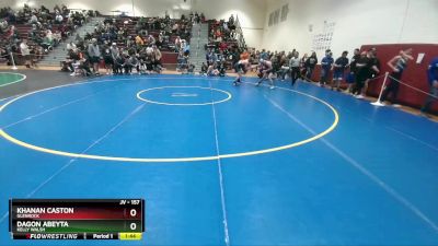 157 lbs Champ. Round 2 - Khanan Caston, Glenrock vs Dagon Abeyta, Kelly Walsh
