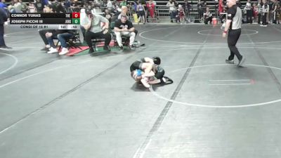 50 lbs Consi Of 16 #1 - Connor Yuhas, The Outsiders vs Joseph Ficchi III, Jersey 74