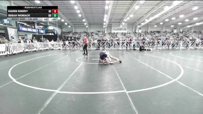 145 lbs Consi Of 64 #2 - Kaden Kimzey, WY vs Isisah Womack, MD