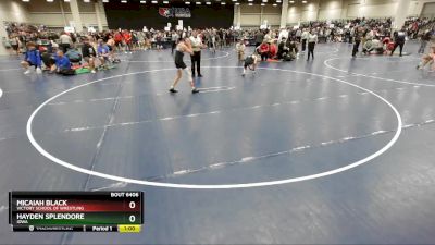 92 lbs Cons. Round 3 - Micaiah Black, Victory School Of Wrestling vs Hayden Splendore, Iowa