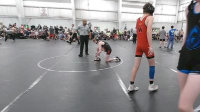 105 lbs Round 6 (8 Team) - Zeland Ponte, CTWHALE Blue vs Collin Laforge, Mat Assassins Red