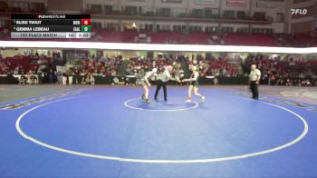 152 lbs 1st Place Match - Elise Twait, Meridian vs Gemma Lebeau, Eagle