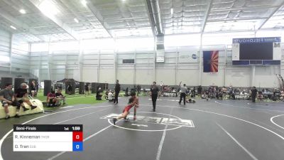 90 kg Semifinal - Regan Kinneman, Thorobred vs Donald Tran, DUB Wrestling