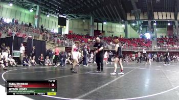 107 lbs Quarterfinal - Anna Dworak, Elgin Wolfpack vs Jayden Jones, Nebraska Wrestling Academy