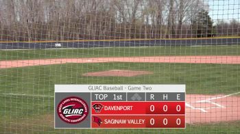 Replay: Davenport vs Saginaw Valley - DH | Apr 13 @ 1 PM