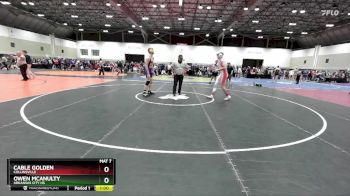 157A Cons. Round 3 - Cable Golden, Collinsville vs Owen McAnulty, Arkansas City HS