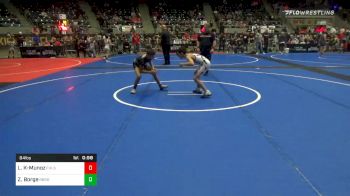 84 lbs Consolation - Landen Kocher-Munoz, Flint Hills vs Zion Borge, Rare Breed