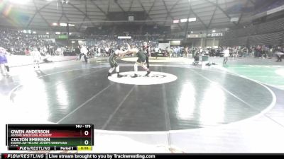 175 lbs Cons. Round 2 - Owen Anderson, Ascend Wrestling Academy vs Colton Emerson, Enumclaw Yellow Jackets Wrestling Club