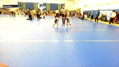 49 lbs Cons. Round 1 - Logan Lopez, Legacy Wrestling Center vs Isaac Gonzalez, Santa Ana Wrestling Club
