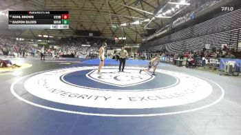 Boys 1A 165 lbs Cons. Round 2 - Easton Eilers, Royal vs Kohl Brown, Stevenson